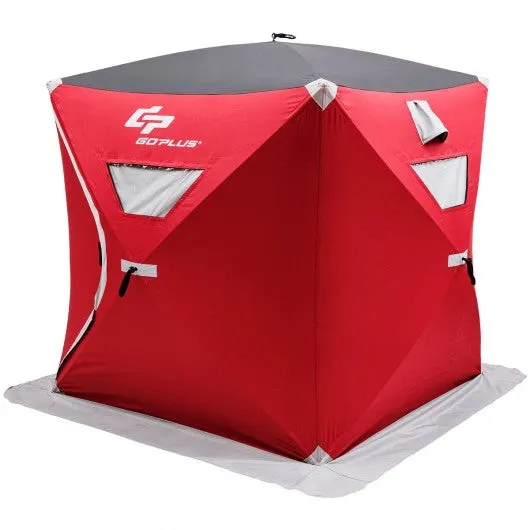 2-person Portable Ice Shelter Fishing Tent with Bag