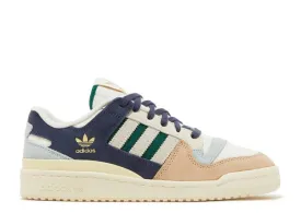 Adidas FORUM 84 LOW 'BEIGE NAVY GREEN' sneakers, white