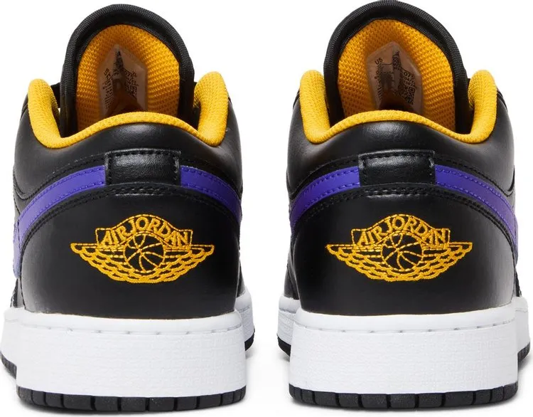 Air Jordan 1 Low GS Lakers, black