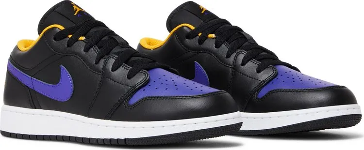 Air Jordan 1 Low GS Lakers, black