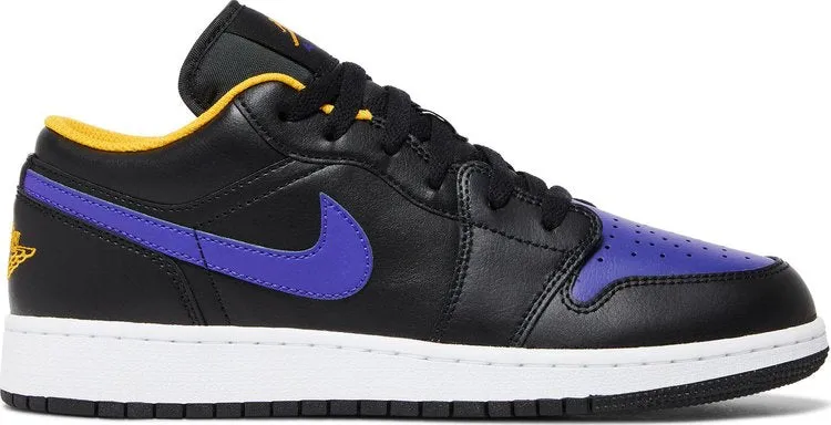 Air Jordan 1 Low GS Lakers, black