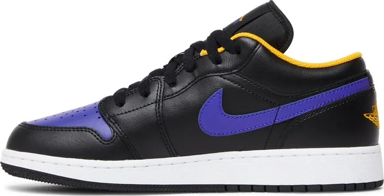 Air Jordan 1 Low GS Lakers, black