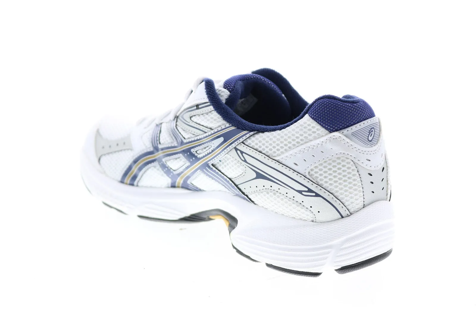 Asics Gel-Strike 2 T9D4N Mens White Synthetic Lace Up Athletic Running Shoes