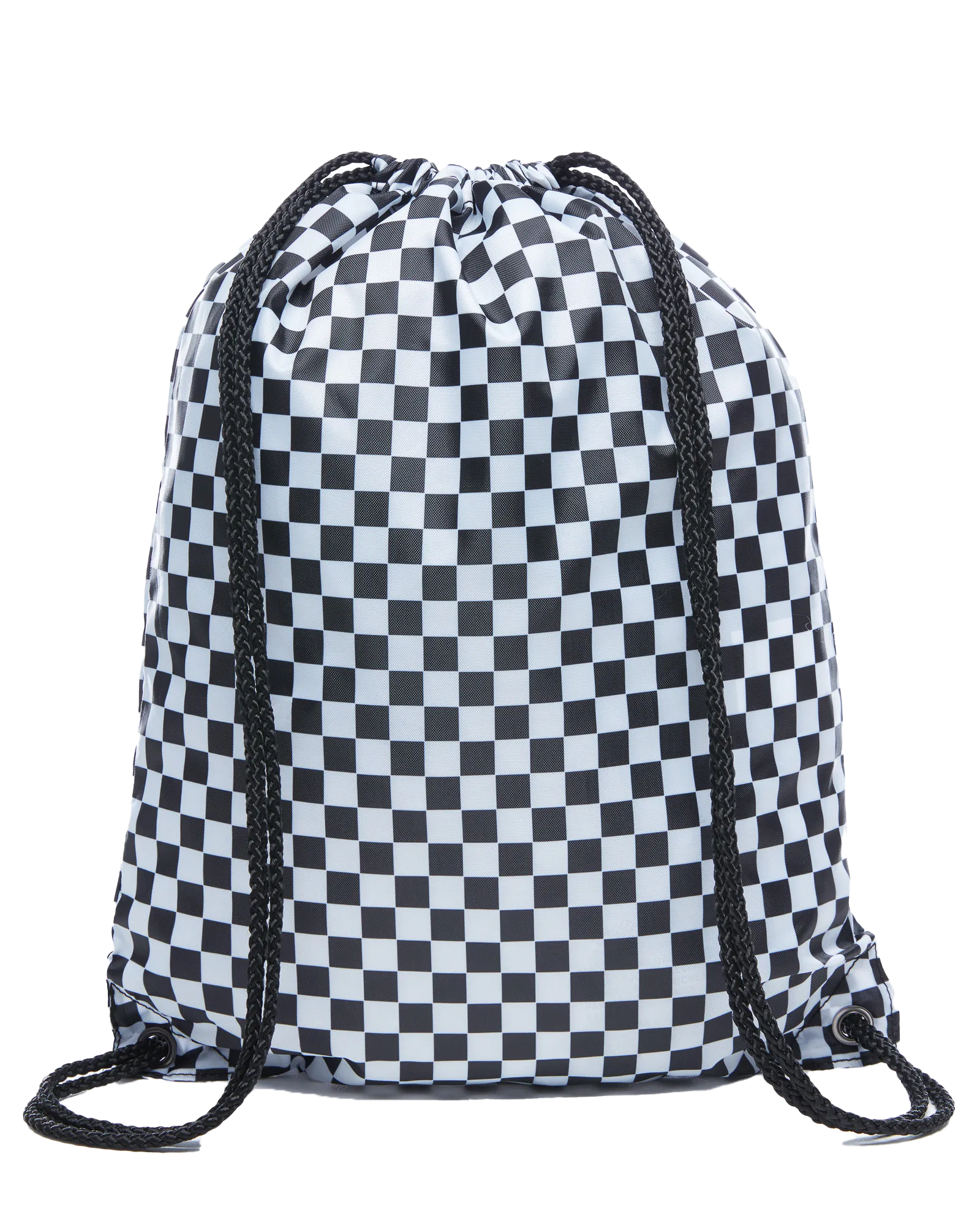 Benched Gymbag in Black & White Check