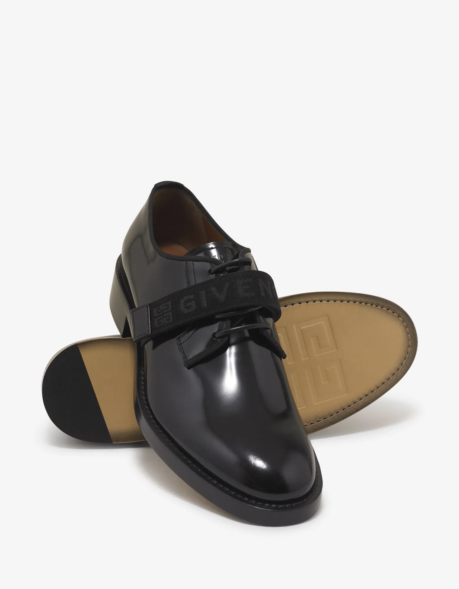 Black 4G Webbing Cruz Derby Shoes