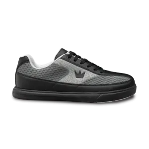 Brunswick Mens Renegade Mesh Grey Bowling Shoes