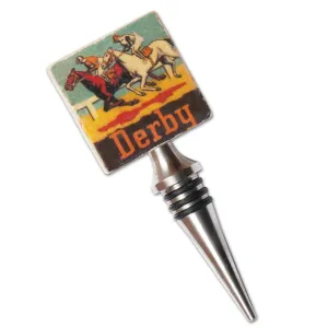 Derby Horse Marble Wine Stopper