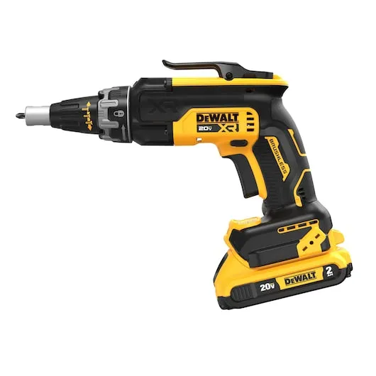 DeWalt DCF630D2 20V MAX XR Brushless Drywall Screwgun Kit