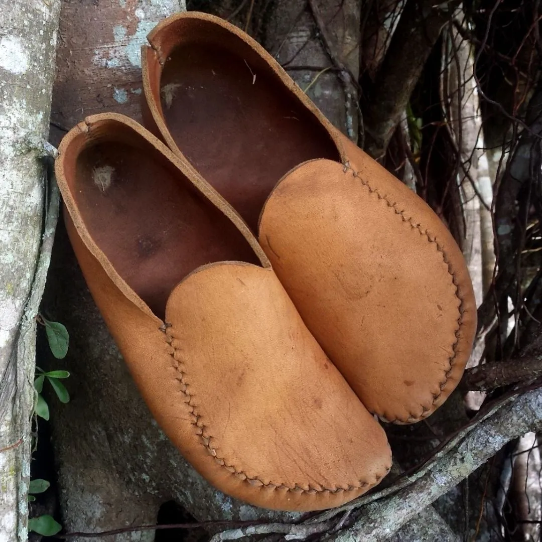 DIY Moon Moccasins Complete Kit with Guide, Leather, and Tools