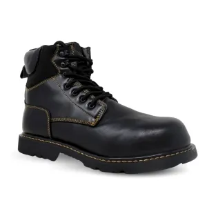 Fitec 6507 Black - Men Oil Resistant Work Boots