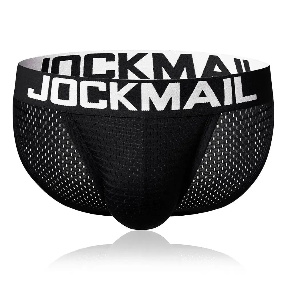 Jockmail Solid Mesh Sport Brief