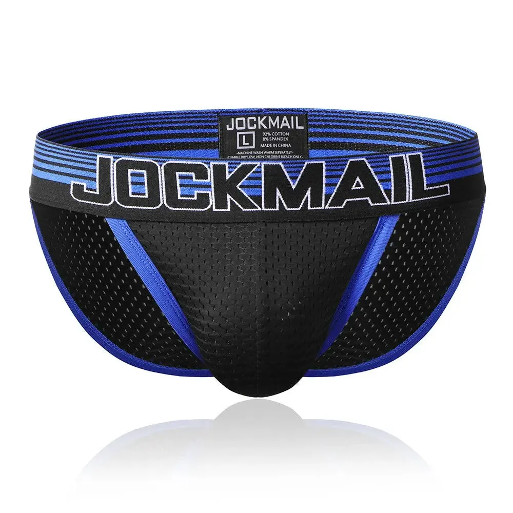 Jockmail Solid Mesh Sport Brief