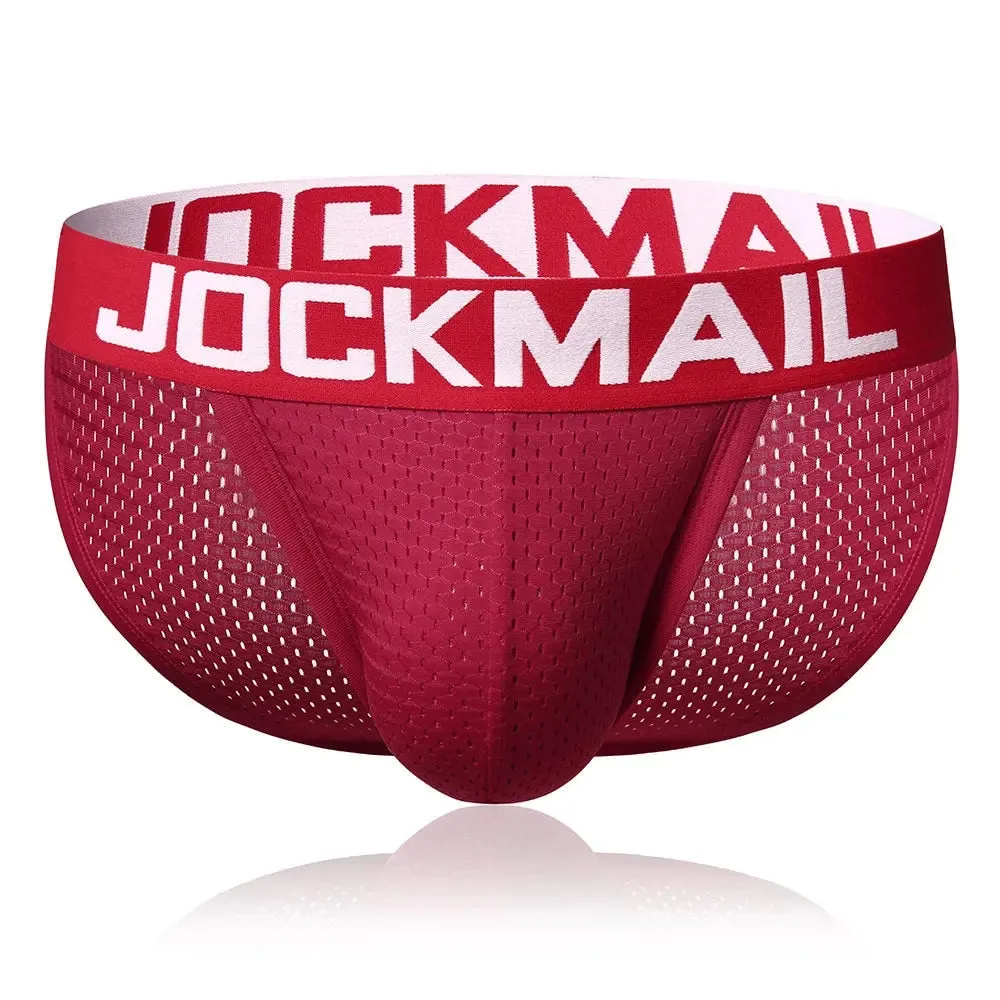 Jockmail Solid Mesh Sport Brief