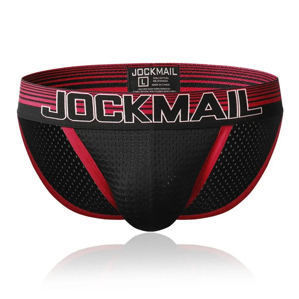 Jockmail Solid Mesh Sport Brief