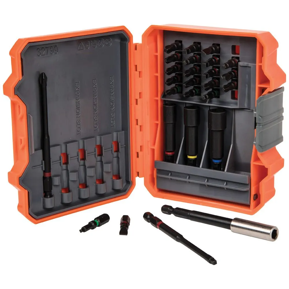 Klein 32799 26 Piece Pro Impact Power Bit Set