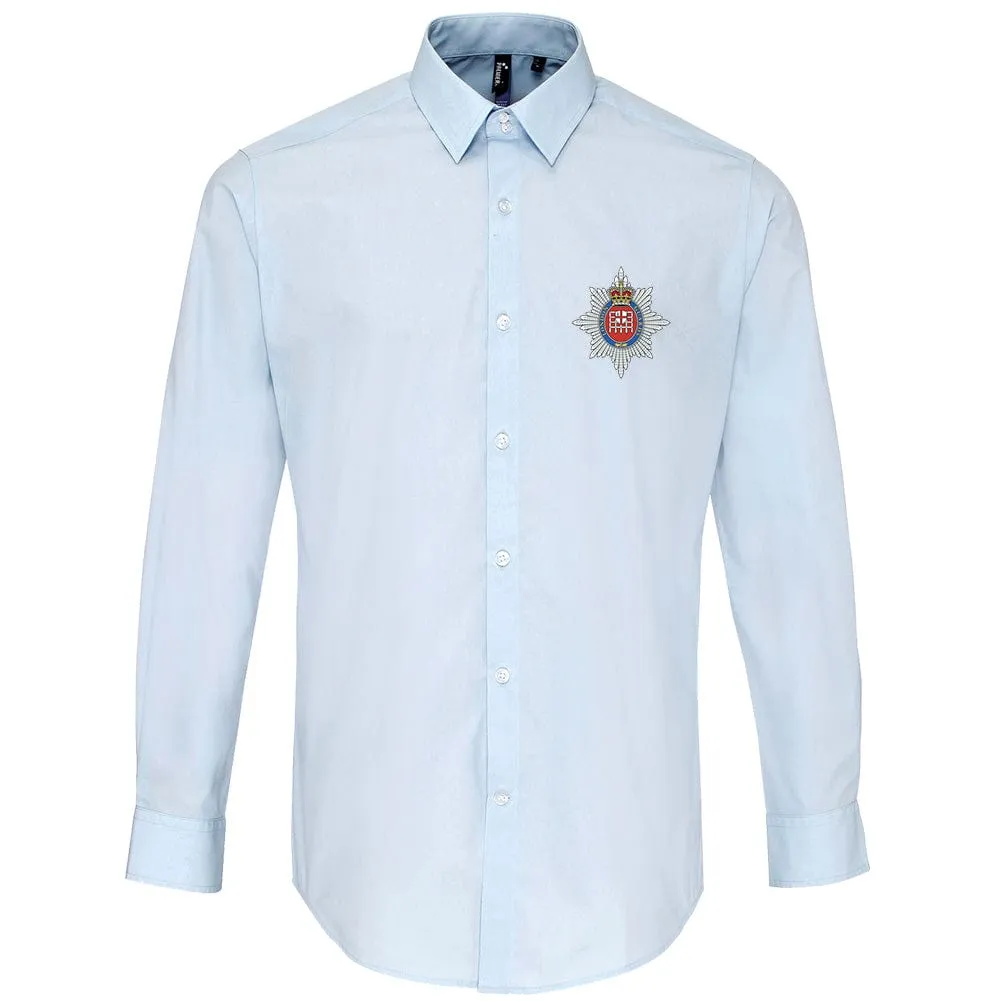 London Guards Embroidered Long Sleeve Oxford Shirt