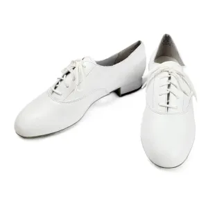 Oxford Lace-up (White, Leather) Men's