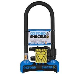 Oxford Shackle 14 U-Lock Sold Secure Gold 320mm