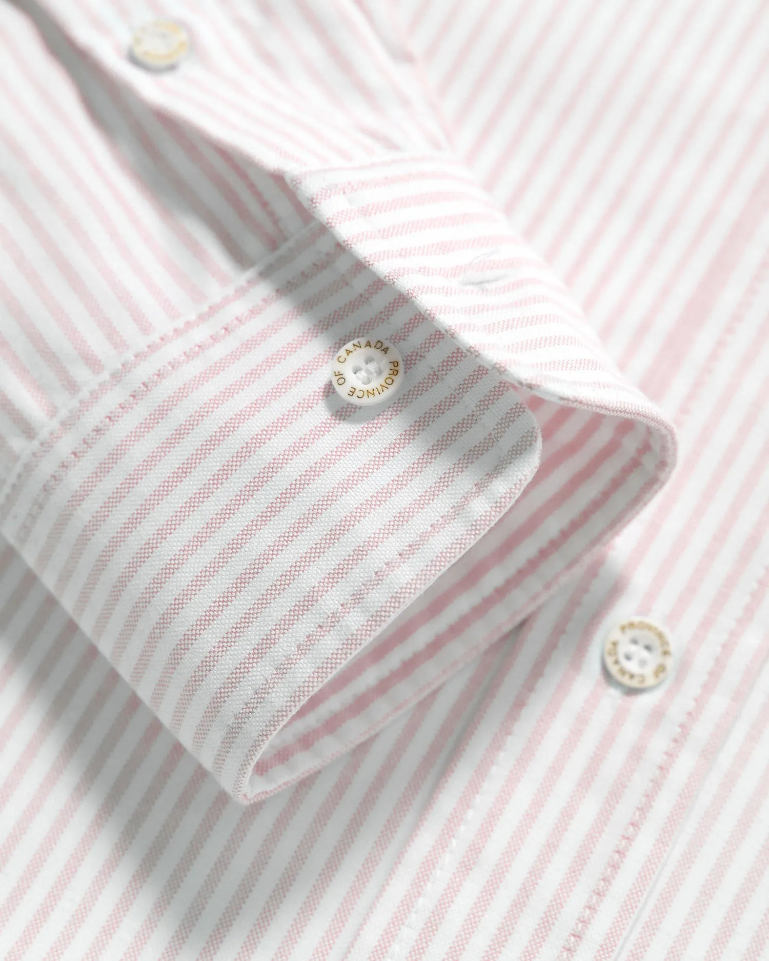 Oxford Stripe Shirt Pink - Unisex