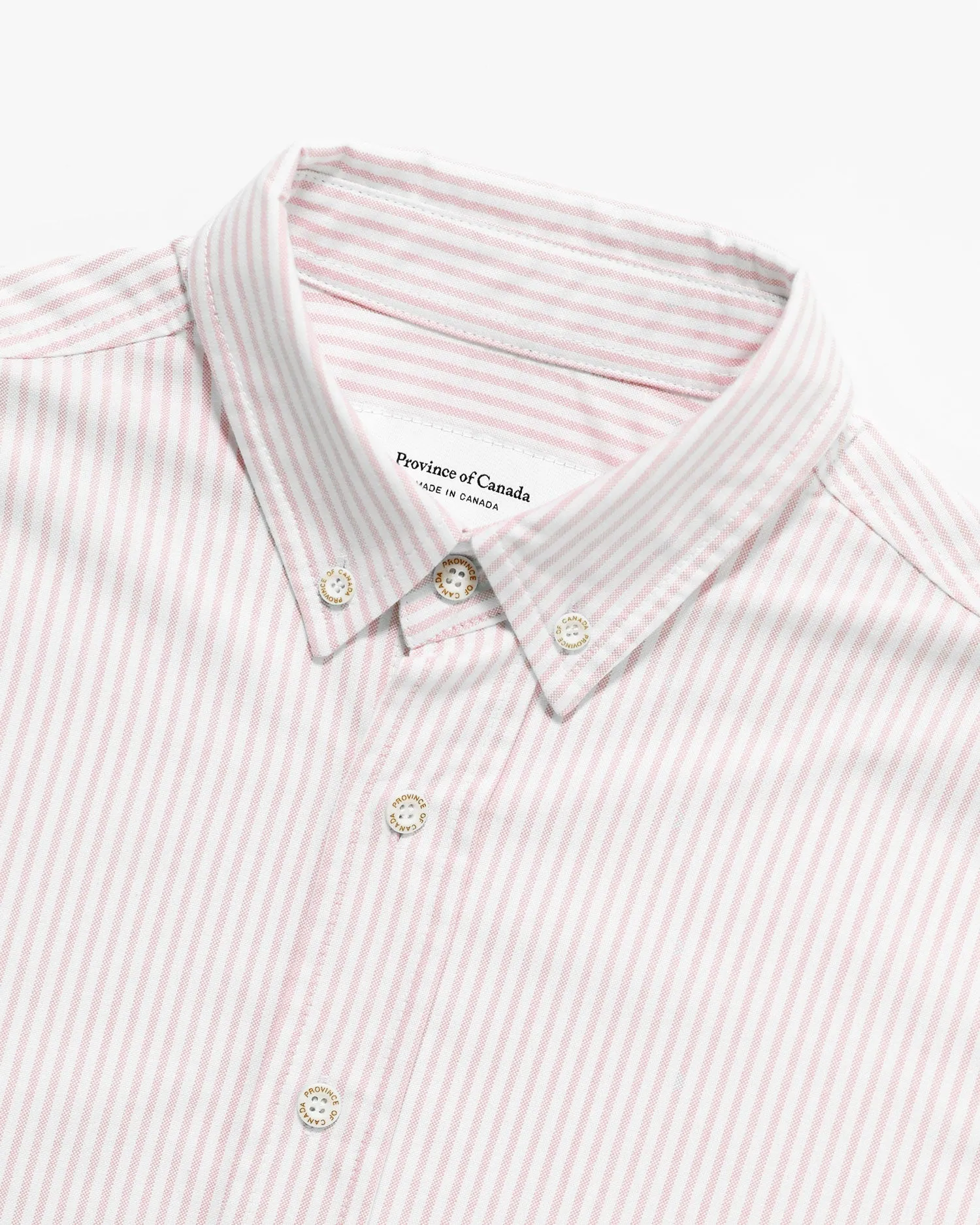 Oxford Stripe Shirt Pink - Unisex