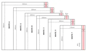 Padded Mailer (White - side opening) Price per carton