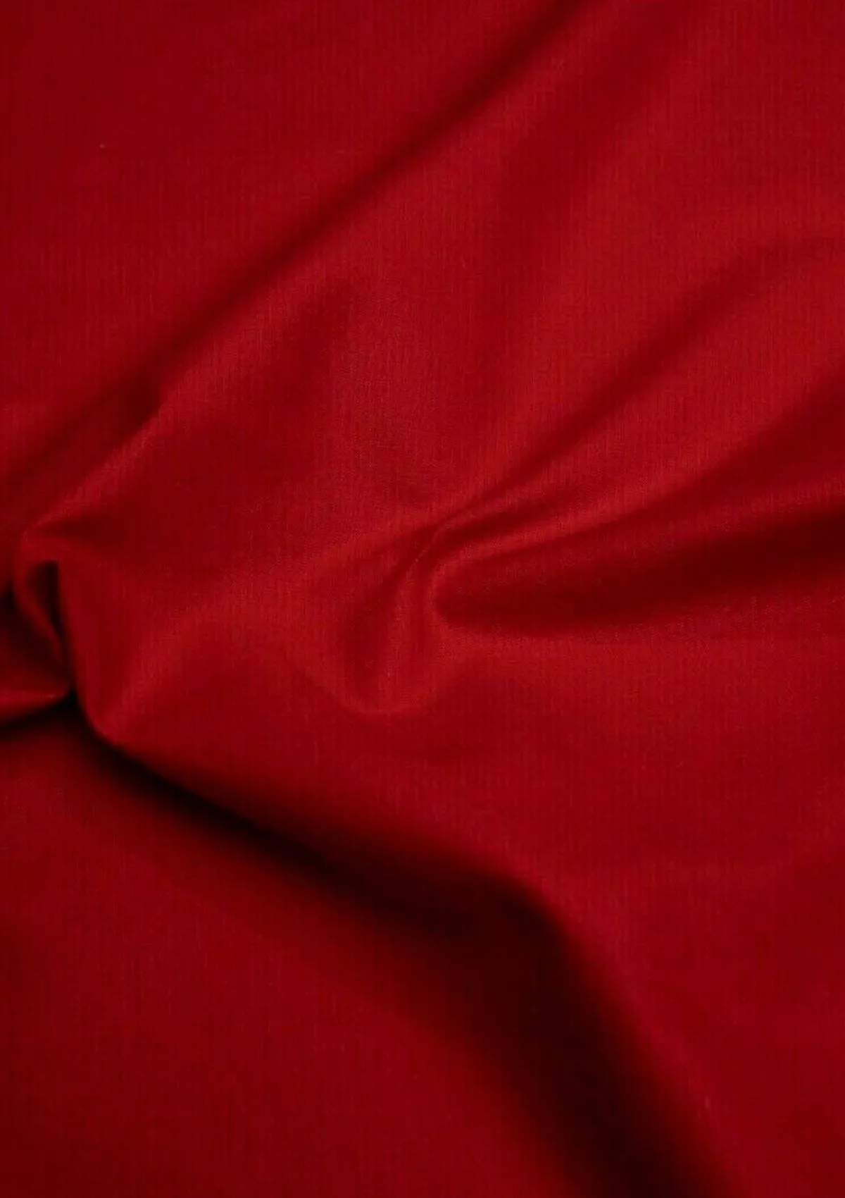 Red Muslin 100% Cotton Fabric Craft, Wedding, Dress & Craft Oeko-tex 45" Wide