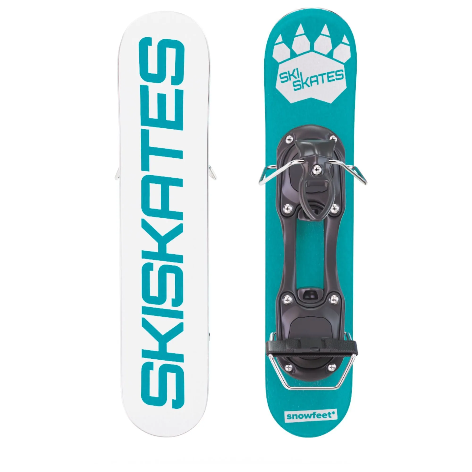 Skiskates by Snowfeet* | 44 CM | Skiblades Snowblades Mini Skis