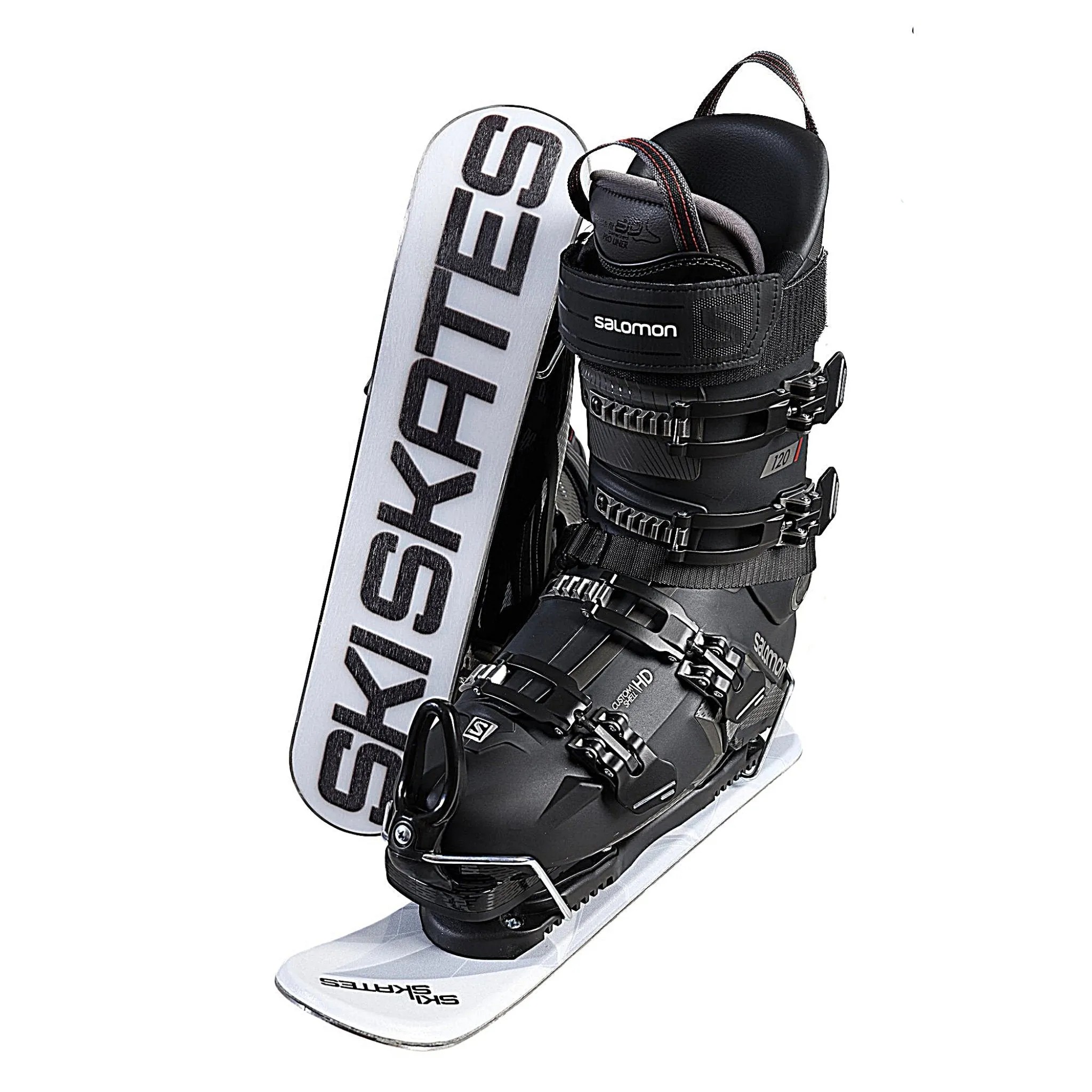 Skiskates by Snowfeet* | 44 CM | Skiblades Snowblades | Ski Boots Model | Free shipping