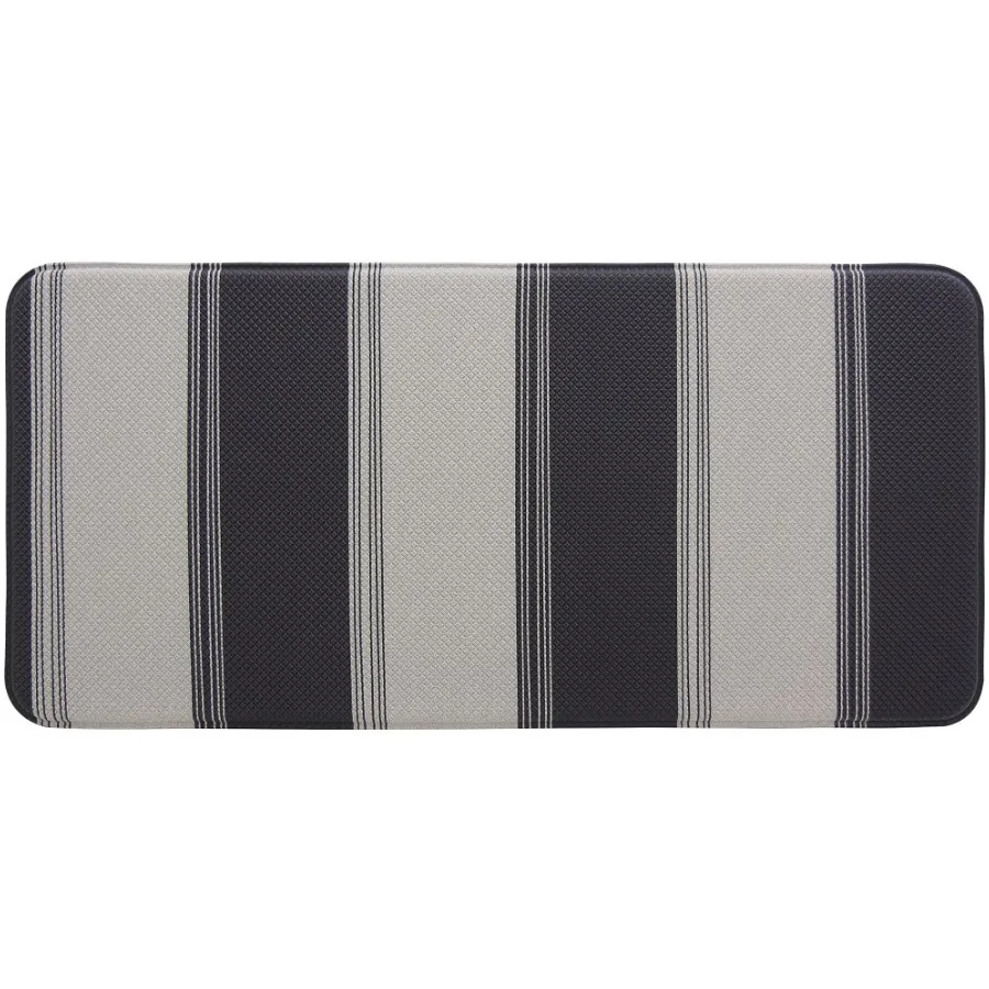 Stripe Deep Cavern Laundry & Kitchen Mat