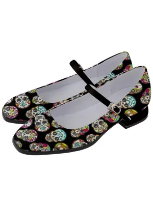 SUGAR SKULLS Women's Mary Jane Shoes