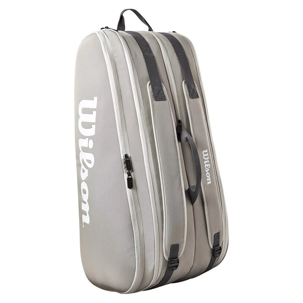 Tour 12 Pack Tennis Racquet Bag Stone