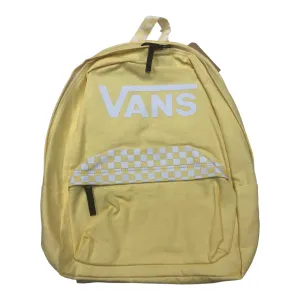 VANS BACKPACK YELLOW WHITE