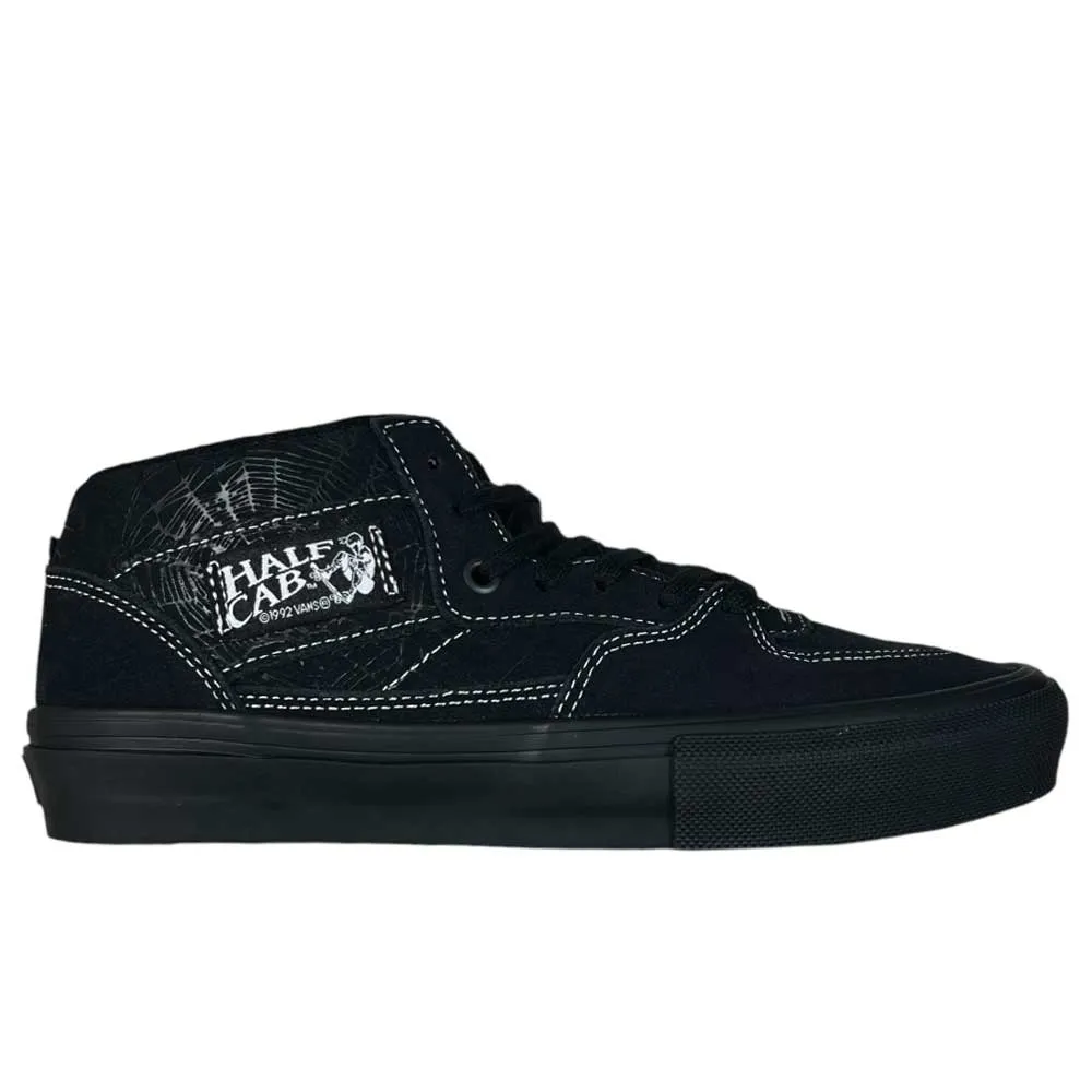 VN0A2Z34Y39 Web Dark Grey Black Skate Half Cab Vans Suede Shoes