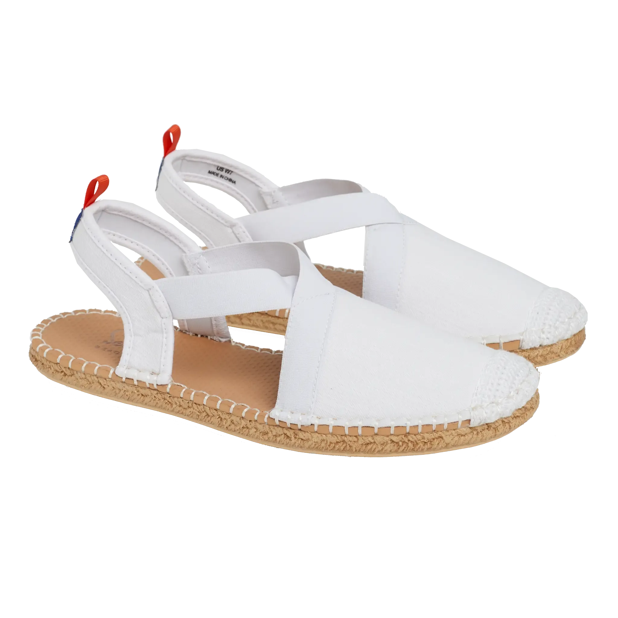 WHITE DENIM - WOMENS SEAFARER SLINGBACK